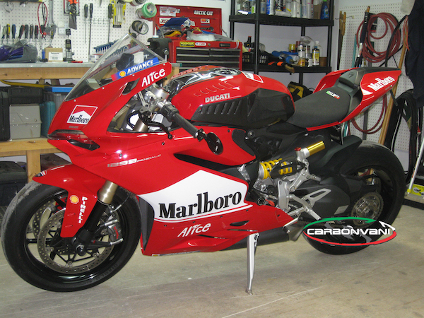 CARBONVANI - DUCATI PANIGALE 1299 / 1199 / 959 / 899 CARBON FIBER